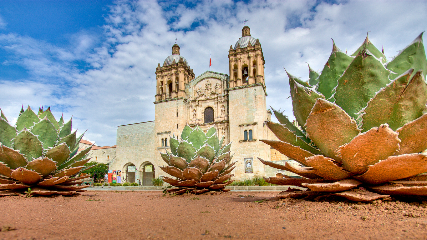 Santo Domingo Church in Oaxaca Mexico